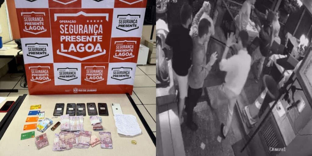 Polícia prende dupla durante assalto a restaurante na zona sul do RJ