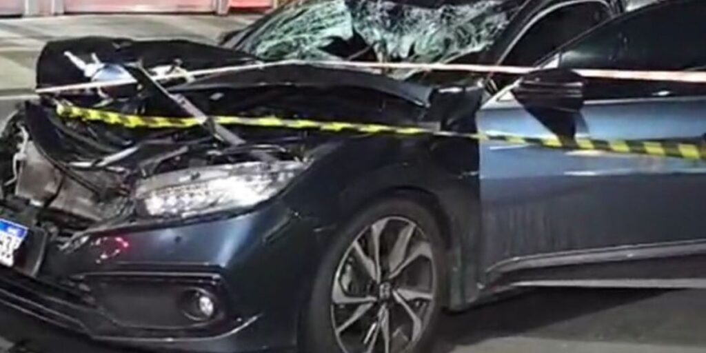 Veja como ficou o carro que atropelou e matou jovens em São Caetano