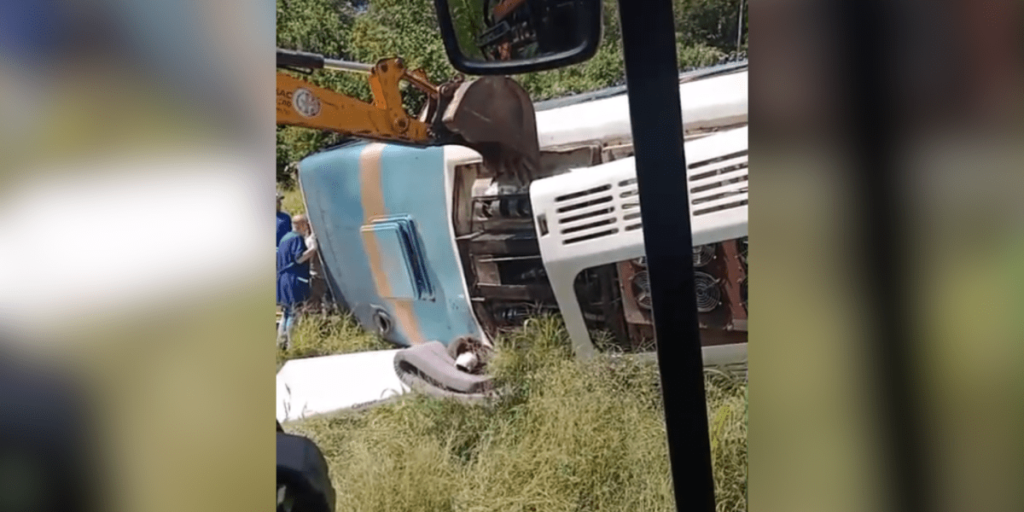 Veja local para onde alunos da UFSM iam quando ônibus capotou no RS