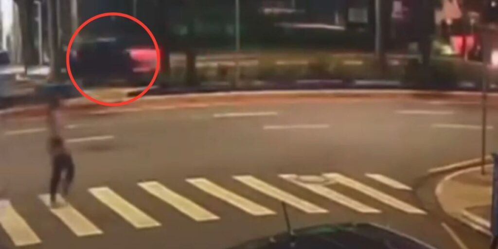Vídeo mostra carro acima da velocidade antes de acidente em São Caetano