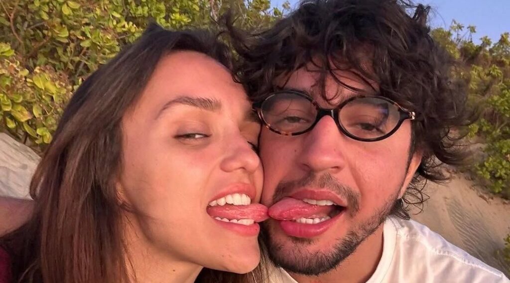 Nattanzinho faz declaração de amor em aniversário de Rafa Kalimann