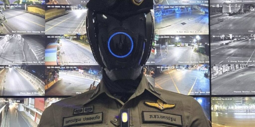 Tailândia lança robô policial de inteligência artificial em festival