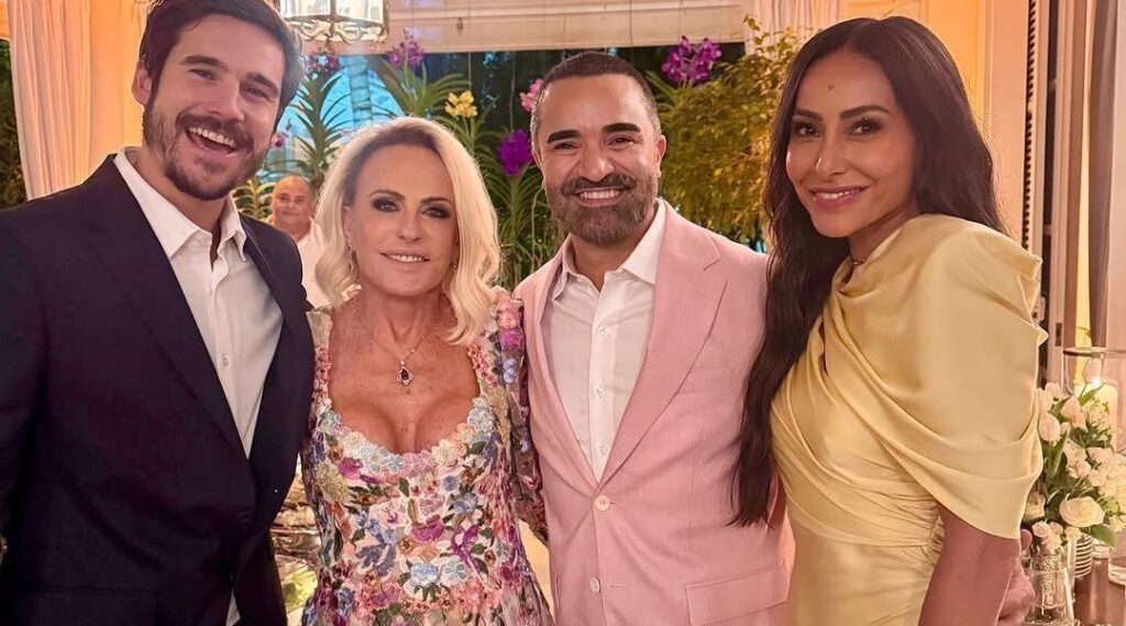 Sabrina Sato mostra fotos inéditas do casamento de Ana Maria Braga