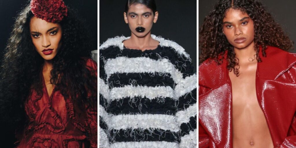 Batom preto e mais tendências de beleza da SPFW N59