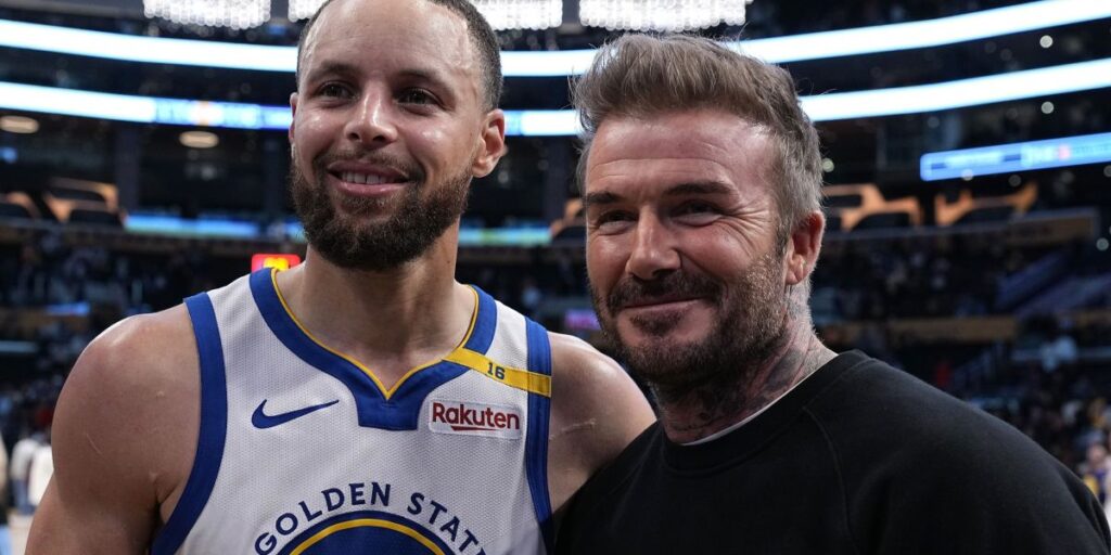 Beckham tieta Curry em Warriors x Lakers na NBA; veja vídeo