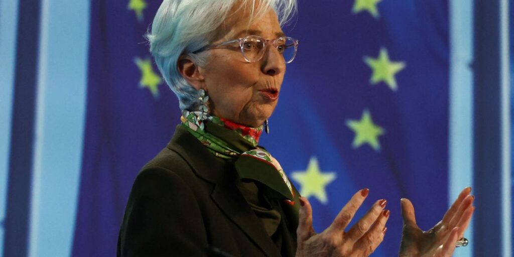 BCE está pronto para ações para manter estabilidade financeira, diz Lagarde