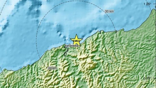 Terremoto de magnitude 6,3 atinge costa do Equador, diz agência