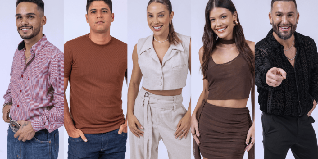 BBB25: relembre trajetória do top 5 que chegou à reta final do reality