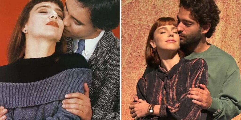 "Vale Tudo": Alice Wegmann e Humberto Carrão recriam pose de personagens