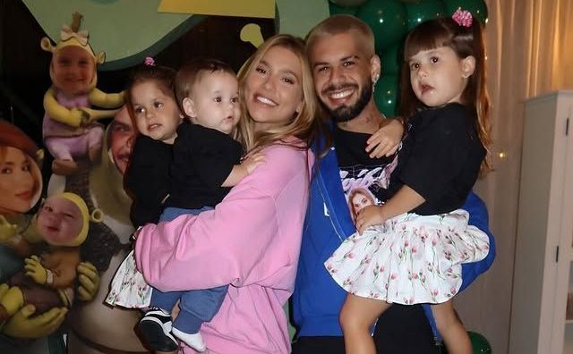 Virginia ganha festa surpresa com temática de "Shrek": "Cheia de amor"