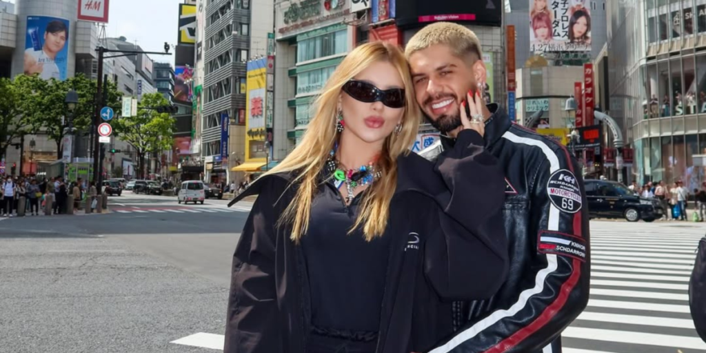 Virginia e Zé Felipe posam de quimono em visita a templo do Japão; veja