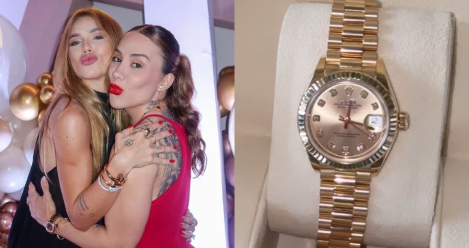 Virginia Fonseca ganha relógio de R$ 257 mil da sósia; conheça modelo